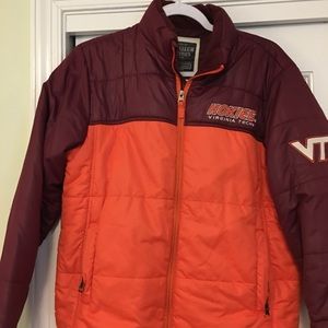 Virginia Tech Med- Light weight puffer jacket.